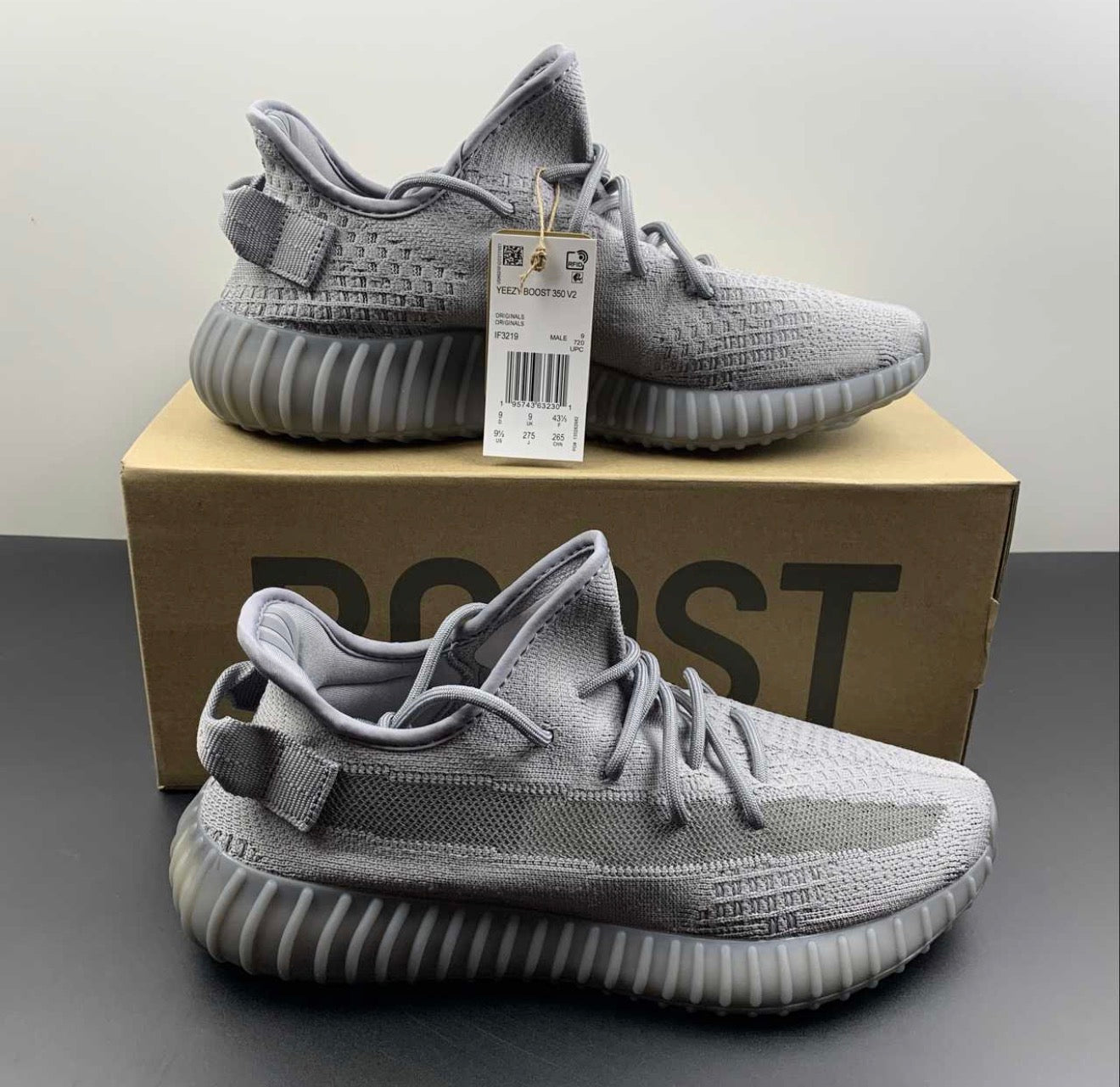 YZY Trainers-All Grey