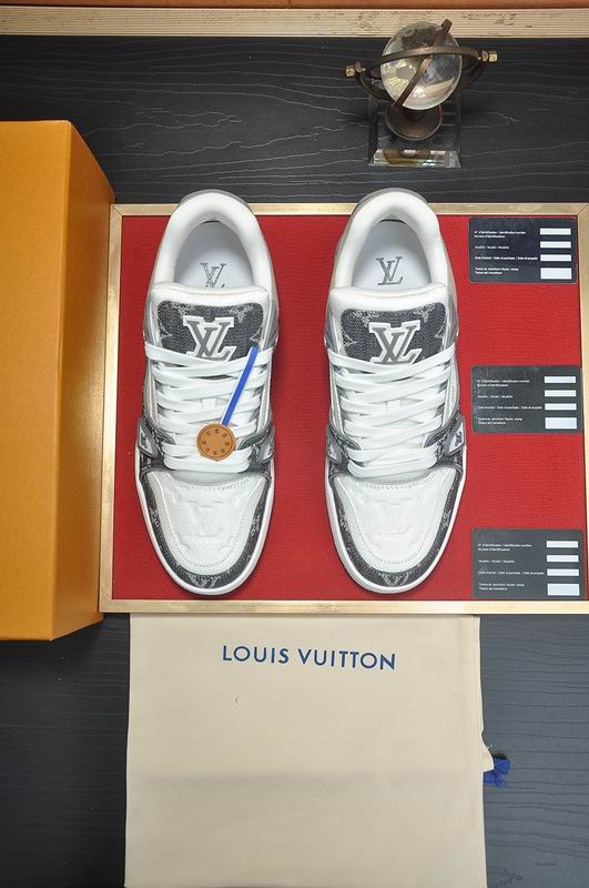 LV Trainers-Grey/White