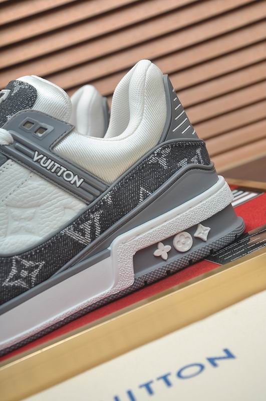 LV Trainers-Grey/White