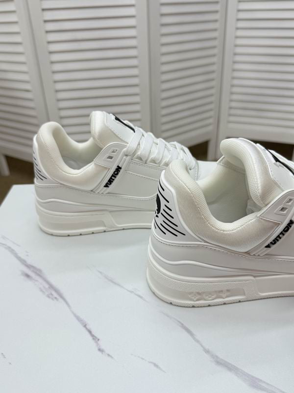 LV All White Trainers