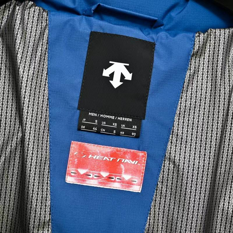 Desent Puffer Coat-Black/Blue