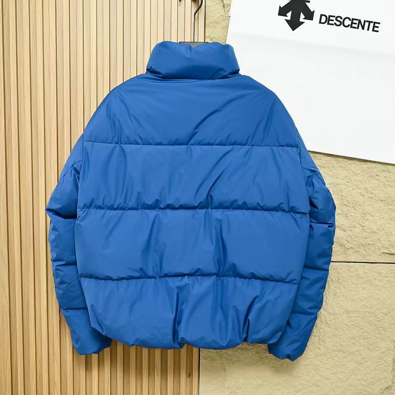 Desent Puffer Coat-Black/Blue