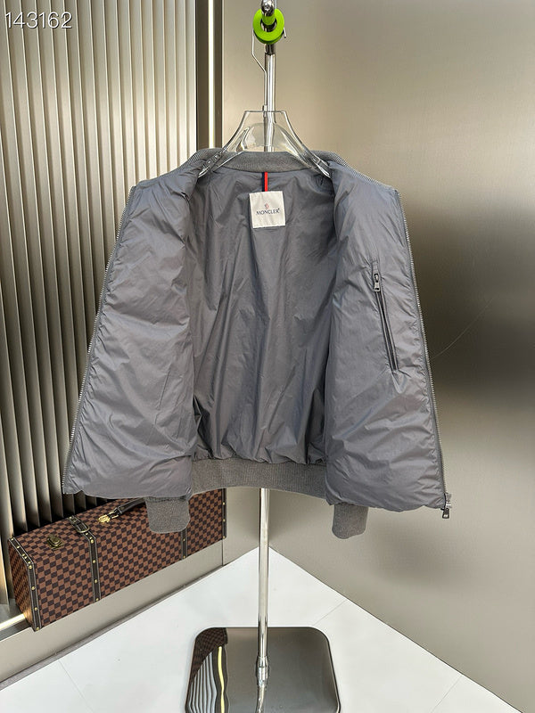 Monc Kniited Coat- Black/Grey