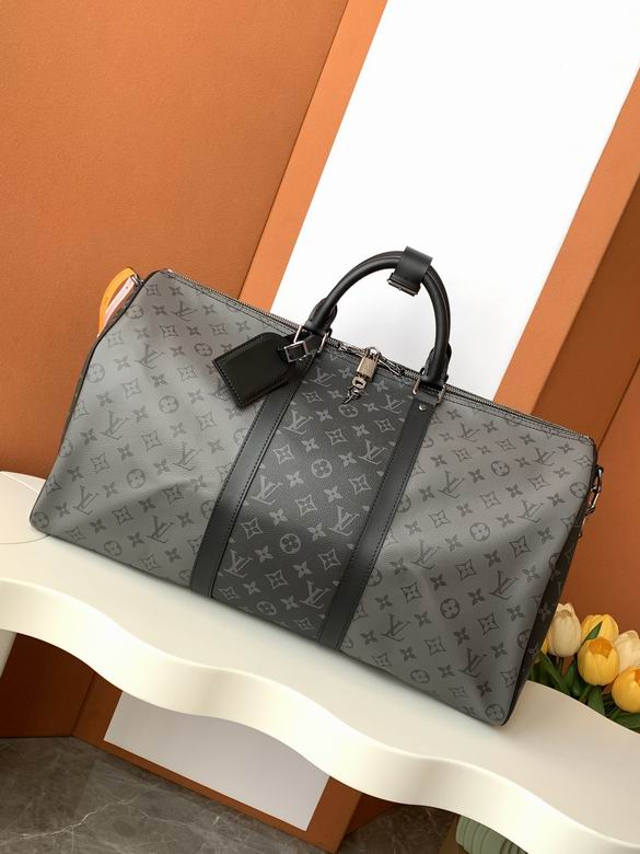LV Travel Bag-Black/Grey