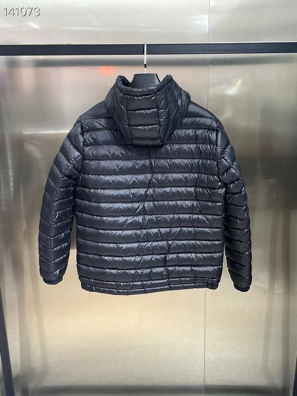 Monc Shine Coat- Black/Blue