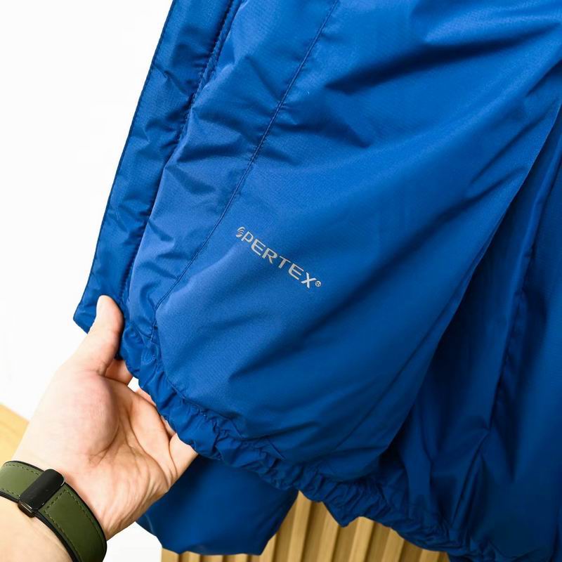 Desent Puffer Coat-Black/Blue