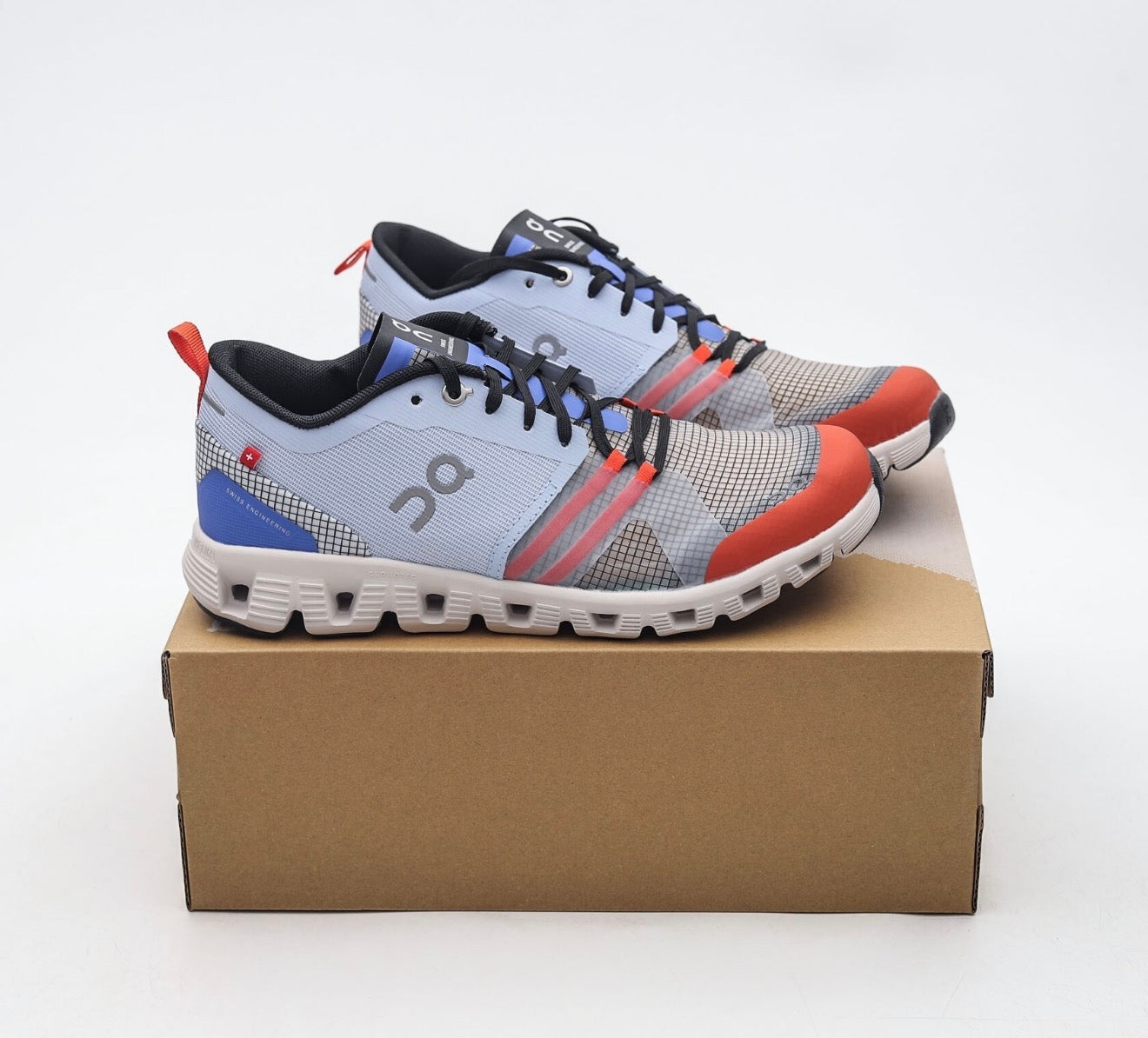 OC Trainers-Blue/Red/Grey