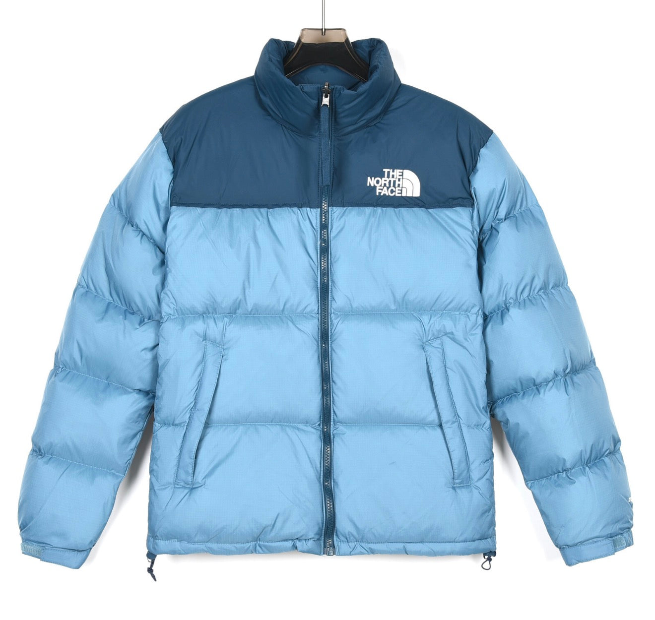 TNF Puffer coat-Light blue.