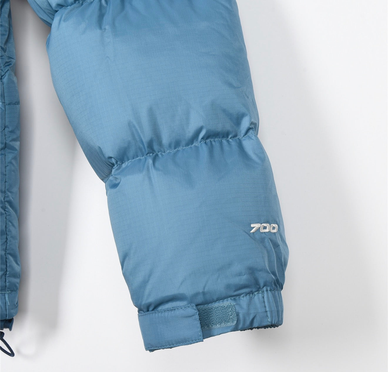 TNF Puffer coat-Light blue.
